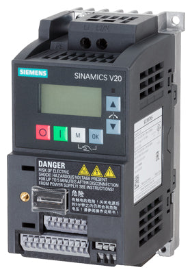 Variador de Frecuencia SINAMICS V20 Siemens 6SL3210-5BB12-5UV1
