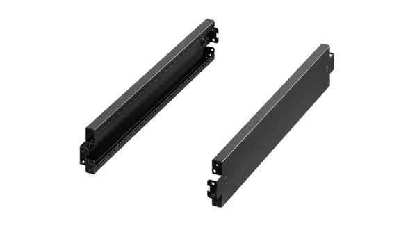 Paneles de revestimiento de suelo/zócalo, lateral, 100 mm chapa de acero VX Rittal 8640.034