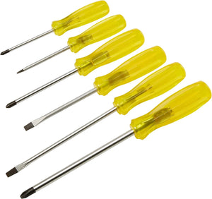 Juego de 6 destornilladores ambar combinado Urrea 9600G