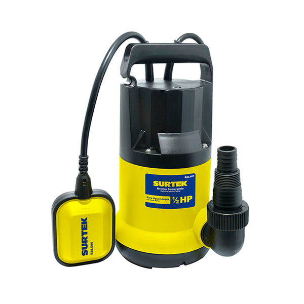 Bomba sumergible para agua limpia 1/2 HP 127 V Surtek - Surtek - Industrias GSL