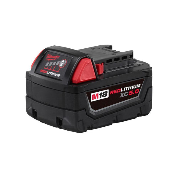 Batería de Capacidad Extendida M18™ REDLITHIUM™ XC5.0 Milwaukee 48-11-1850 - Milwaukee - Industrias GSL