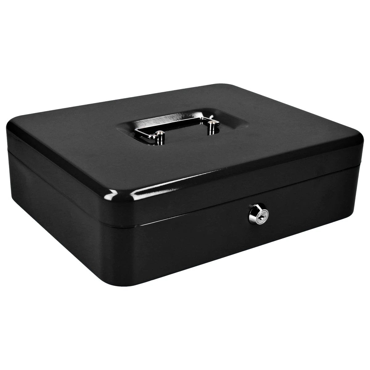 Caja metálica para dinero con charola removible 160 mm x 200 mm x 90 mm Lock CDI20 - Lock - Industrias GSL