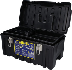 Combo de 2 cajas portaherramientas plásticas Surtek CPS2C