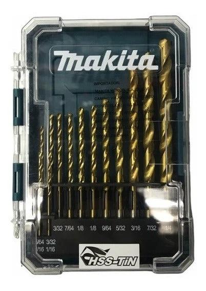 Juego De Brocas Para Metal 13 Piezas Makita D-72908