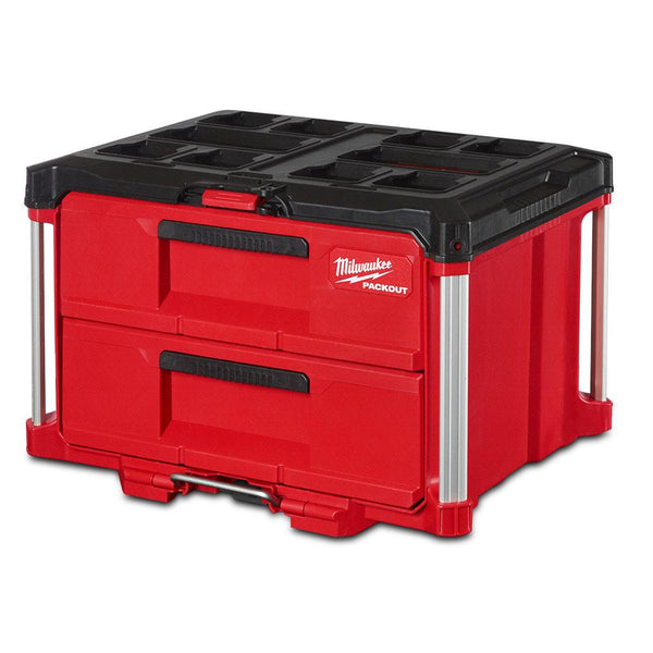 Caja de herramientas de 2 cajones PACKOUT Milwaukee 48-22-8442 - Milwaukee - Industrias GSL