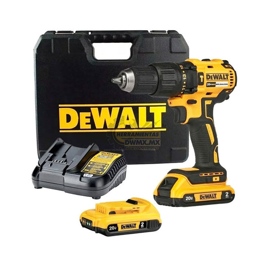 Kit de Taladro Percutor/Atornillador de 1/2"� (13mm) Inalambrico de 20V MAX DeWalt DCD7781D2-B3