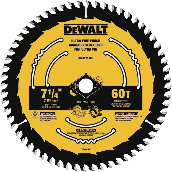 Hoja de Sierra Circular Dewalt Dwa171460 - DEWALT - Industrias GSL