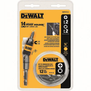 Dewalt Dwpvtc14 Jgo 14 Ptas Desarmador Y Pivote