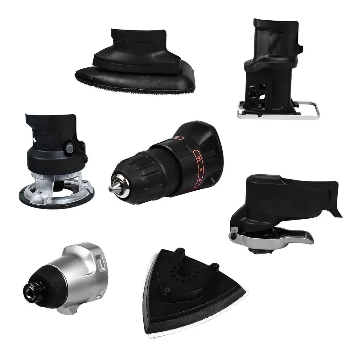 Taladro Inalambrico MAX MATRIX 6 pzas Intercambiables BLACK AND DECKER MTX20K6A-B6