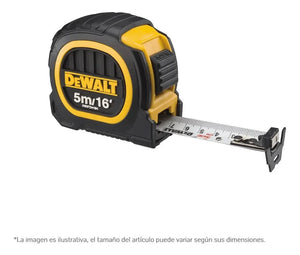 Flexómetro Duo 5m/16' x 25mm Dewalt DWHT34194-B3 - DEWALT - Industrias GSL