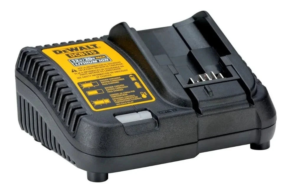 Cargador de Baterías 12V MAX/20V MAX 4amp Lithium Ion Dewalt DCB115 - DEWALT - Industrias GSL