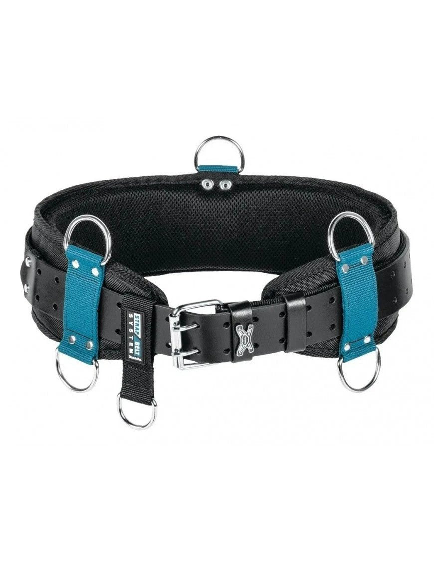 Cinturón de piel con soporte acojinado y argolla porta llaves Makita E-05321