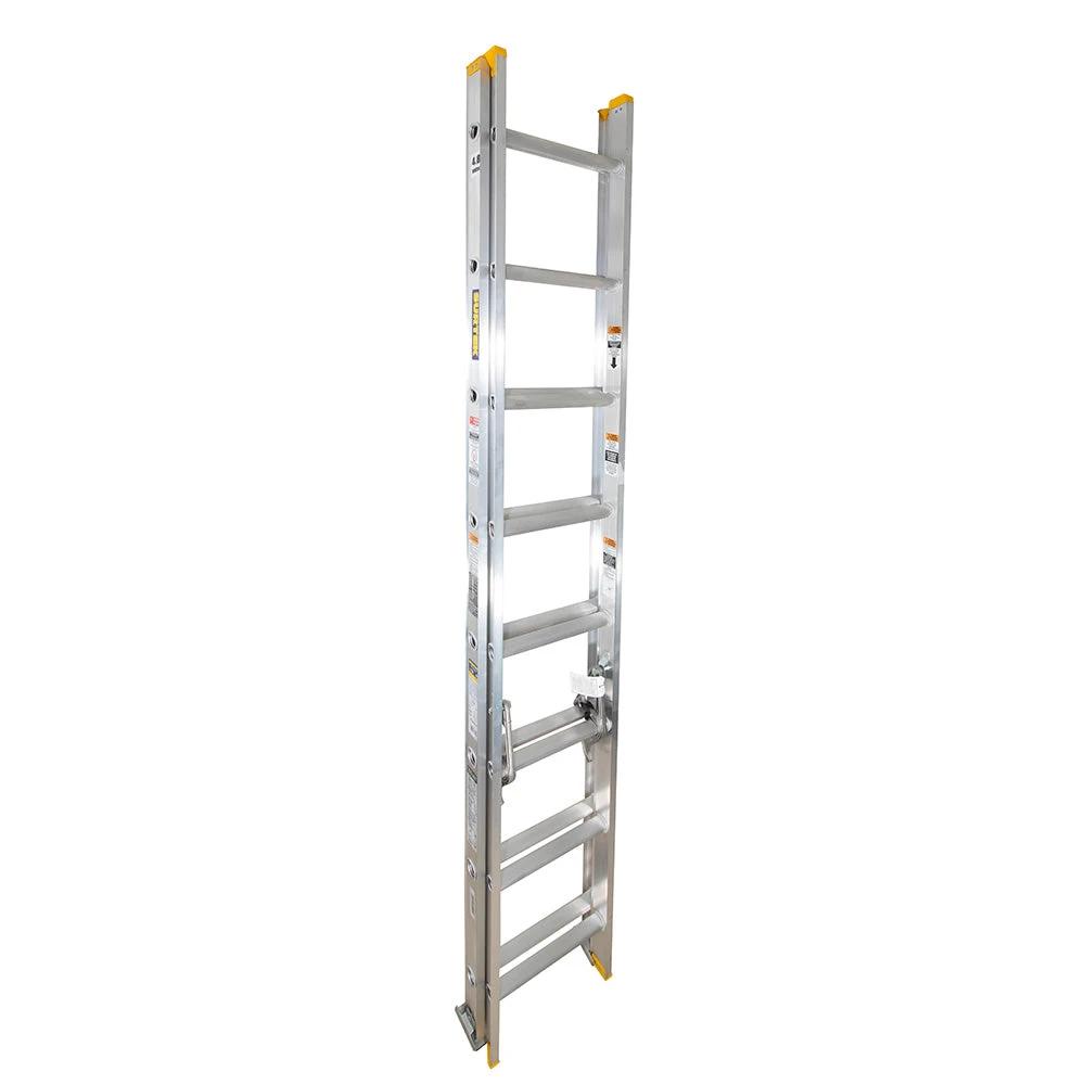 Escalera de extensión tipo 3 de aluminio con 16 peldaños Surtek EE16 - Surtek - Industrias GSL