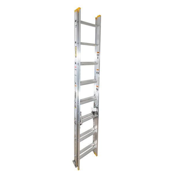 Escalera de extensión tipo 3 de aluminio con 16 peldaños Surtek EE16 - Surtek - Industrias GSL