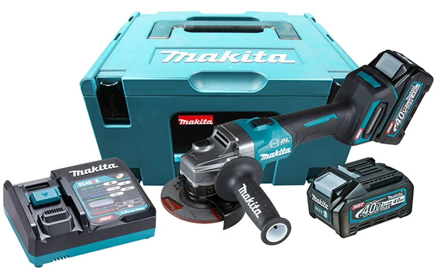 Esmeriladora Inalámbrica XGT 40V Makita GA004GM201 - Makita - Industrias GSL