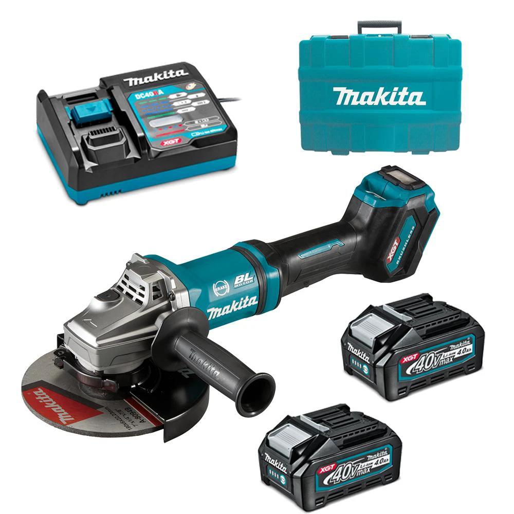 Esmeriladora 7 4amp XGT 40V Makita Ga037gm201 - Makita - Industrias GSL