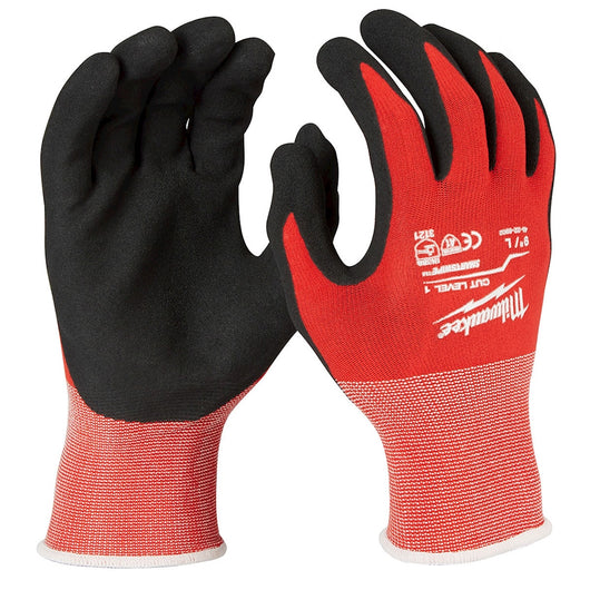 Guantes de Corte de Nitrilo Talla M Milwaukee 48-22-8901
