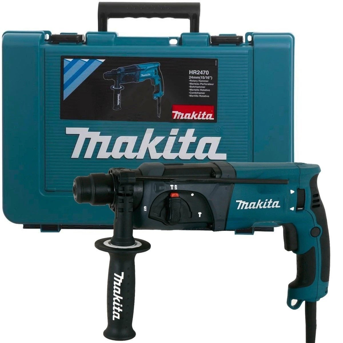 Martillo rotativo SDS Plus 15/16 pulg Makita HR2470