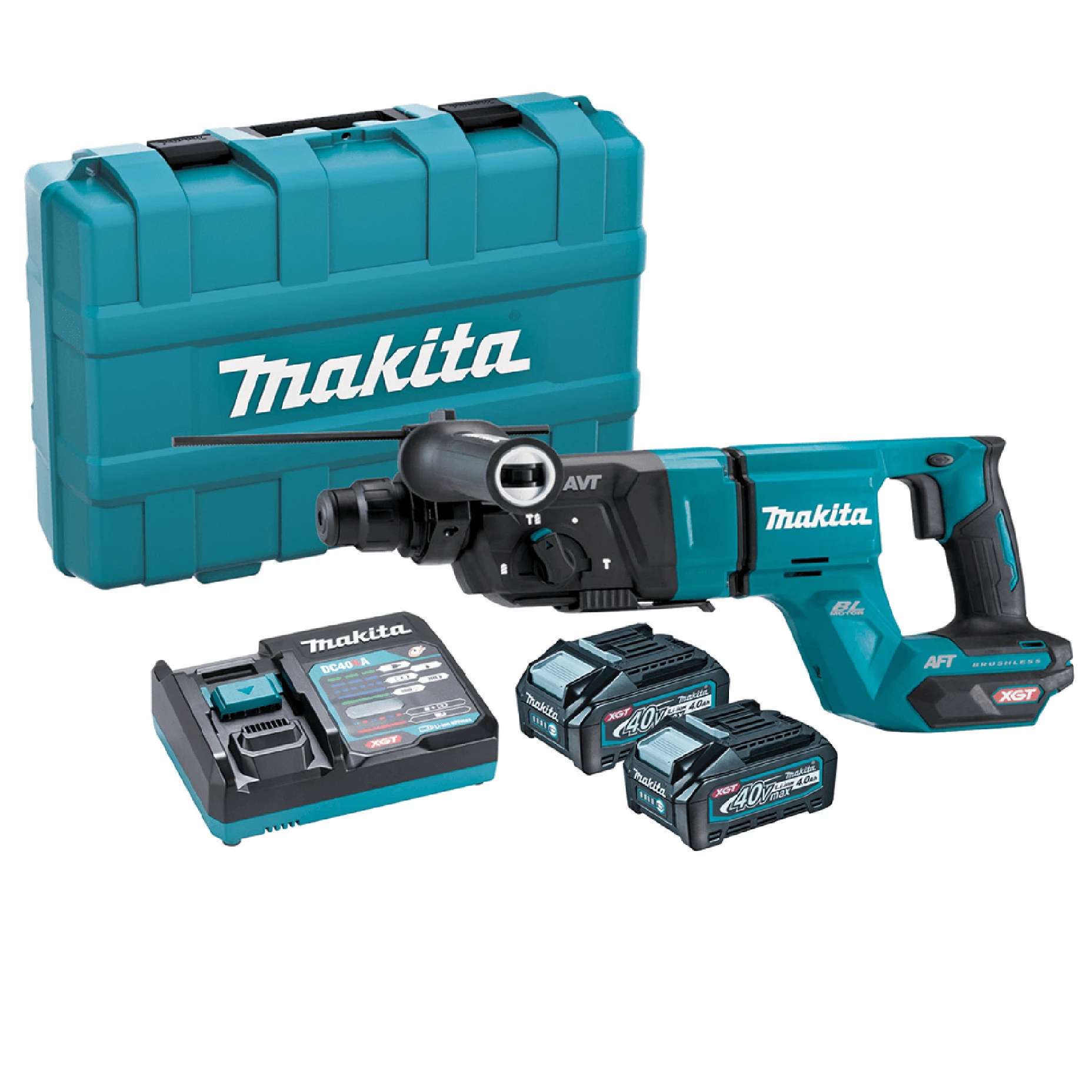 Rotomartillo Sds-plus 4amp XGT 40V max Makita Hr007gm201