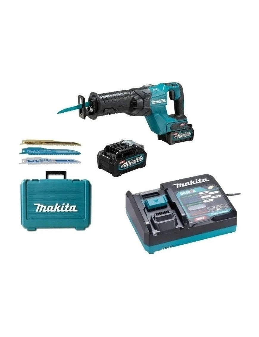 Sierra Reciproca Inalambrica XGT 40V Makita JR001GM201