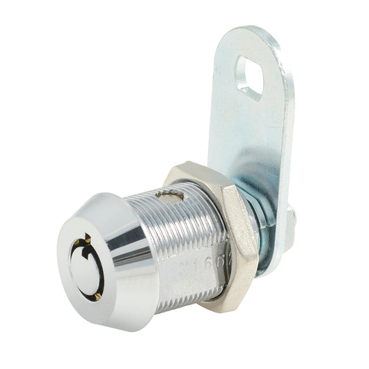 Cerradura tubular, cromo brillante, llave estándar, blíster Lock - Lock - Industrias GSL