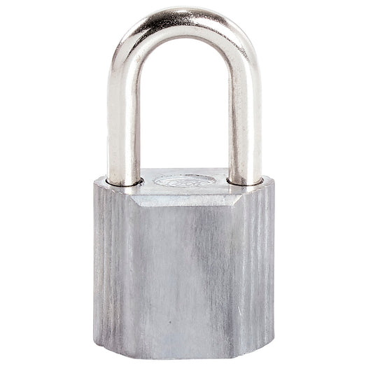 Candado No.9 largo 38 mm, color gris Lock L9L38EGS - Lock - Industrias GSL