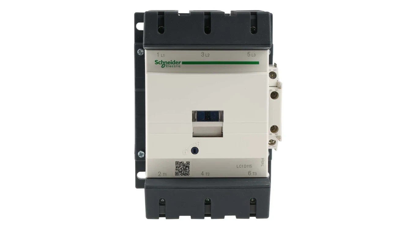 Contactor bobina 220 V CA 50/60 Hz Schneider Electric LC1D115 - Schneider Electric - Industrias GSL