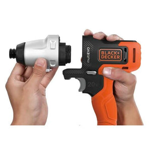 Taladro Inalambrico MAX MATRIX 6 pzas Intercambiables BLACK AND DECKER MTX20K6A-B8