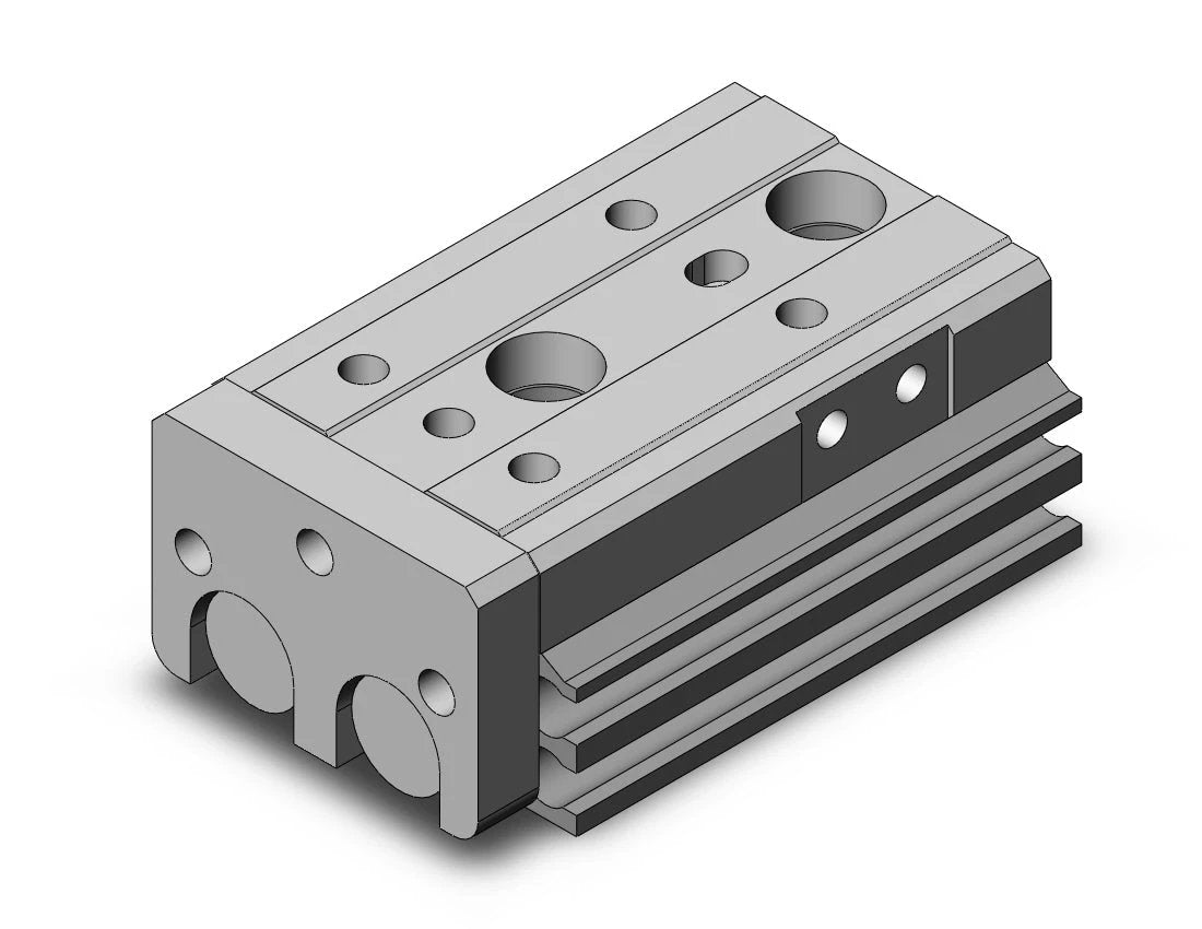 Mesa deslizante, amortiguador, cilindro guiado MXQ SMC MXQ12-50B CYL