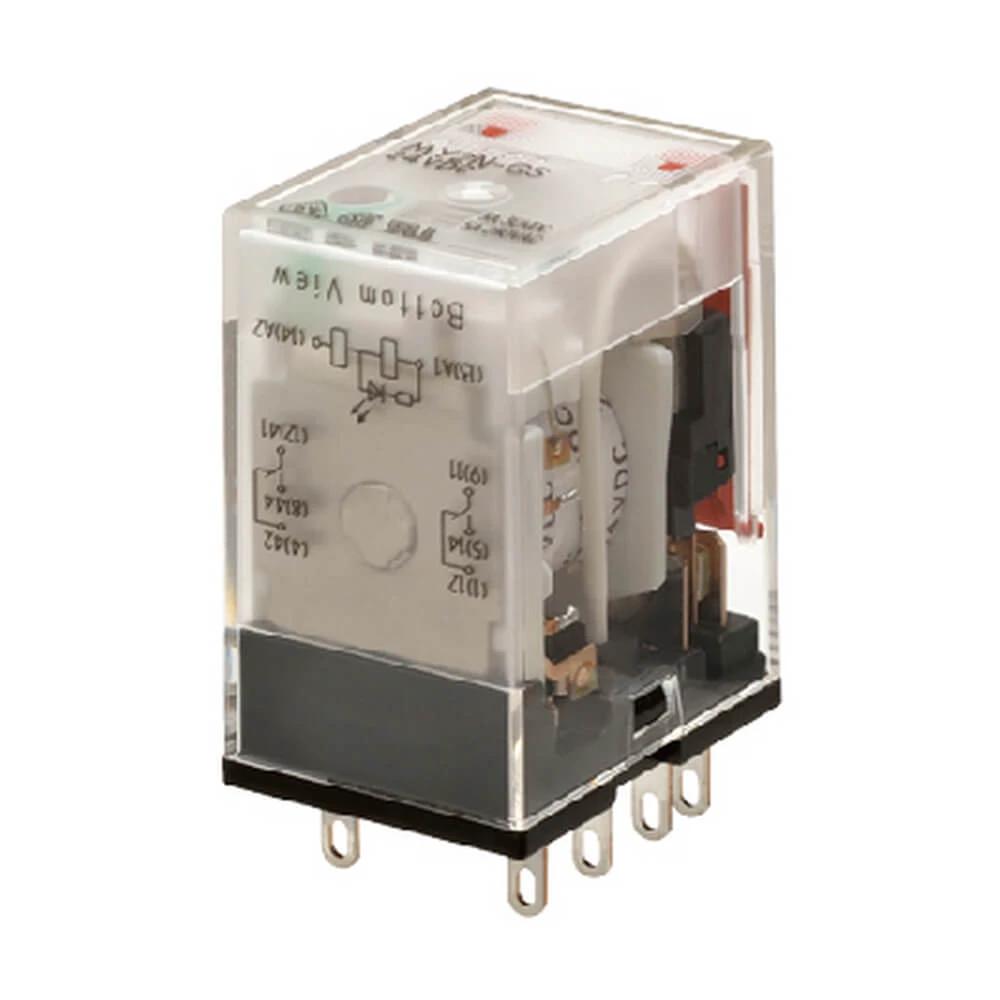 Relé de conmutación de control electromecánico enchufable Omron MY2N-GS