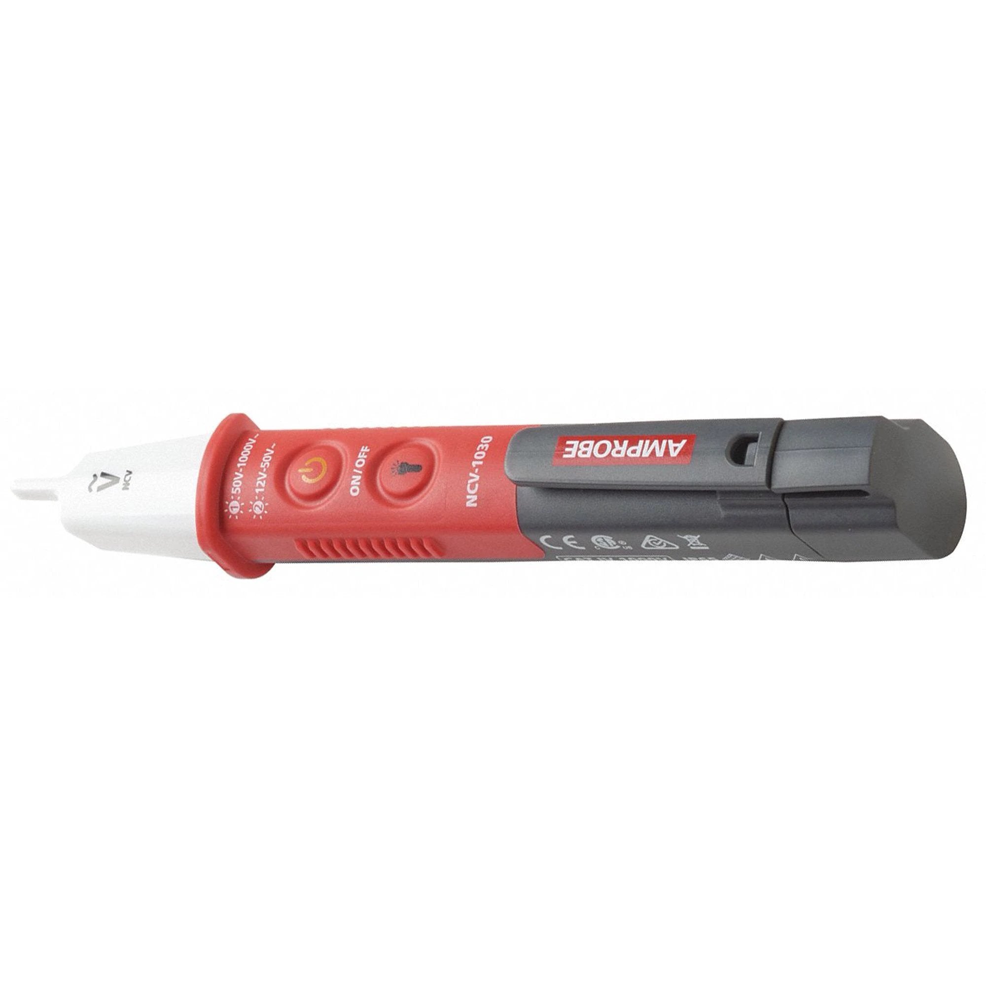 Detector de Voltaje Sin Contacto 12 a 1,000V AC con Linterna Amprobe NCV-1030 - Amprobe - Industrias GSL