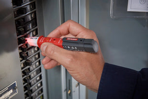 Detector de Voltaje Sin Contacto 12 a 1,000V AC con Linterna y prueba magnética Amprobe NCV-1040 - Amprobe - Industrias GSL