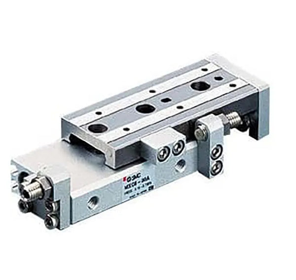 Mesa deslizante, ajuste de carrera, cilindro guiado MXQ SMC MXQ8L-20A