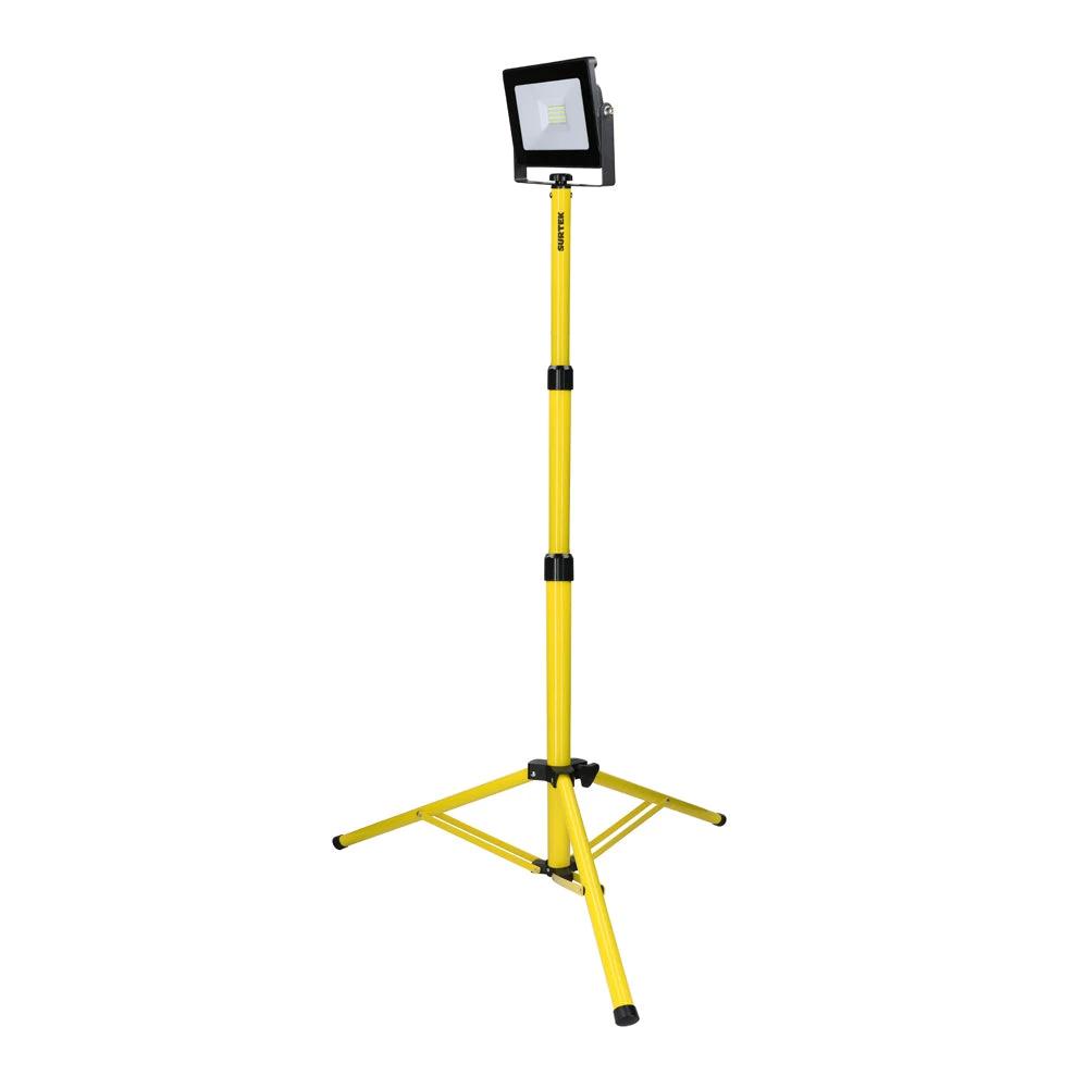 Reflector de LED delgado con soporte telescópico 20 W 1,900 lm Surtek