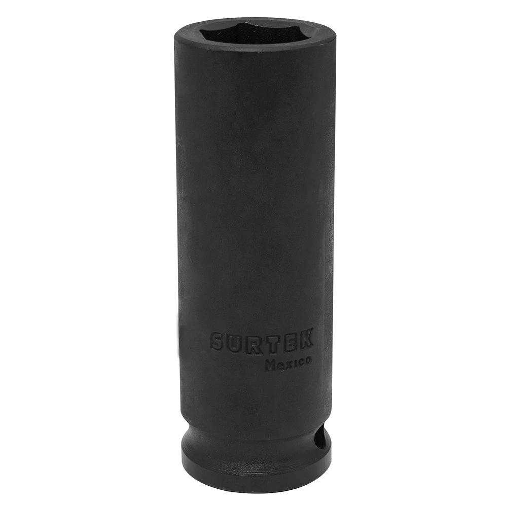 Dado de impacto largo métrico cuadro de 1/2", 6 puntas, 17 mm Surtek - Surtek - Industrias GSL