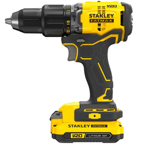 Combo Taladro Percutor 13mm 20V Brushless Stanley SBD715C2K-B3 - Stanley - Industrias GSL