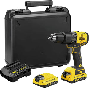 Combo Taladro Percutor 13mm 20V Brushless Stanley SBD715C2K-B3 - Stanley - Industrias GSL