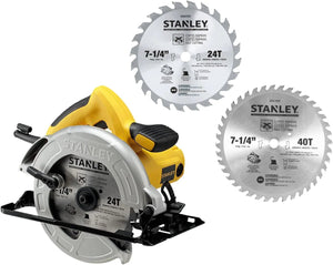 Sierra Circular 7-1/4+ 2 Discos Stanley SC16D2-B3
