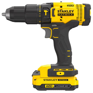 Combo Taladro Percutor 13mm 20V Stanley SCD711C2K-B3 - Stanley - Industrias GSL