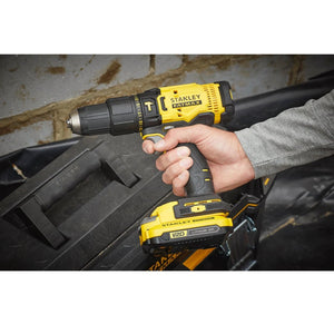 Combo Taladro Percutor 13mm 20V Stanley SCD711C2K-B3 - Stanley - Industrias GSL