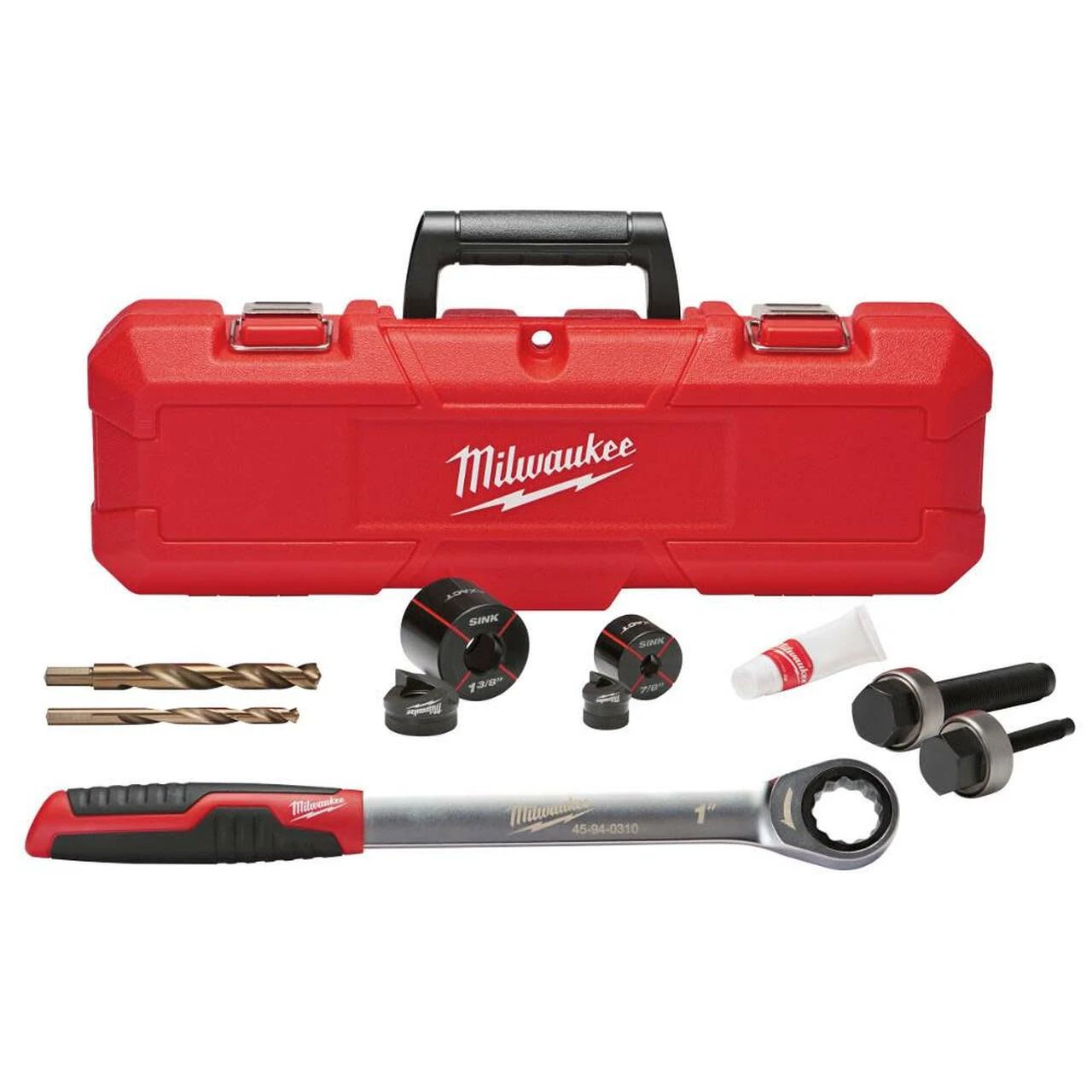 Juego de Sacabocados con Trinquete Manual Milwaukee 49-16-2702