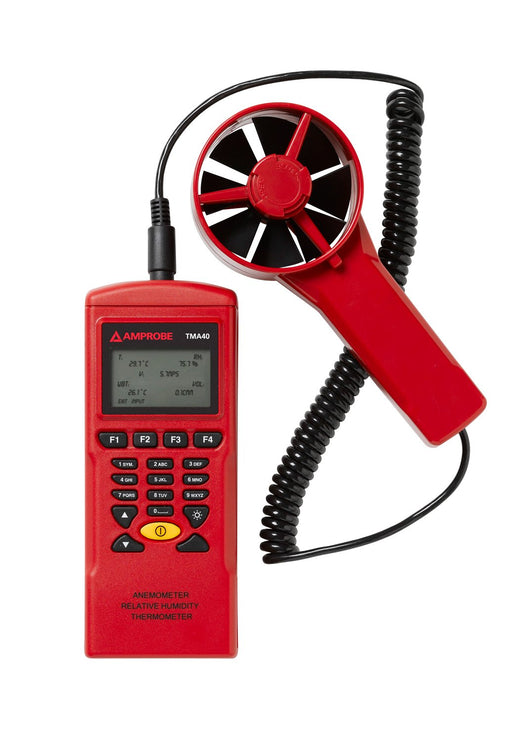 Medidor de velocidad del aire de 04 a 32 m/s Amprobe TMA40-A