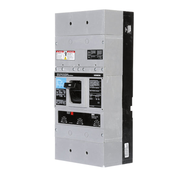 Interruptor termomagnético LMD 3P, 800 A, 600 V 25kA FX NL Siemens US2:LMXD63B800