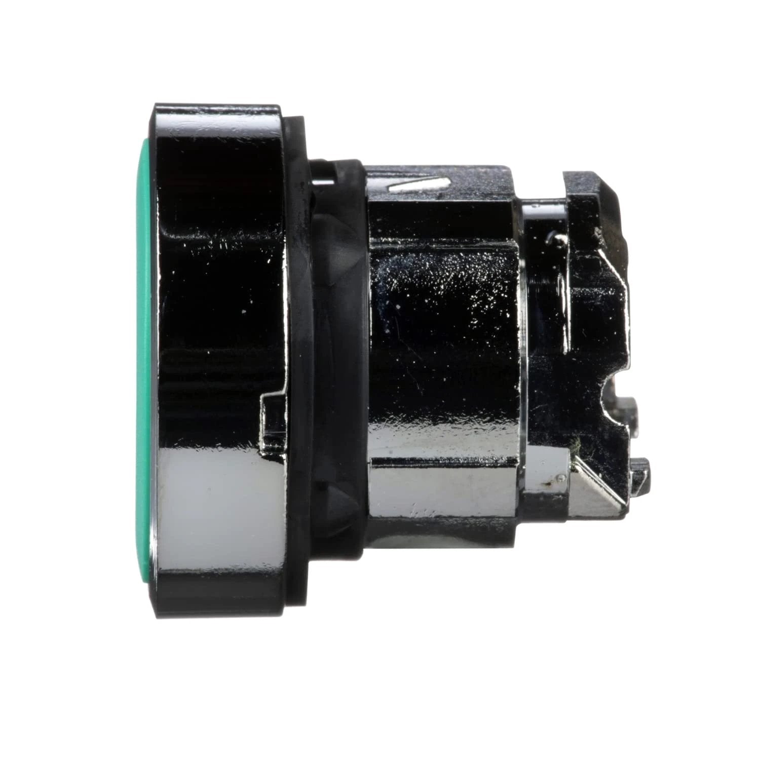 Pulsador rasante verde Schneider Electric ZB4BA3